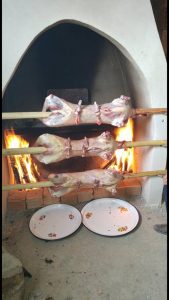 Elektrikli Kuzu Çevirme Makinası